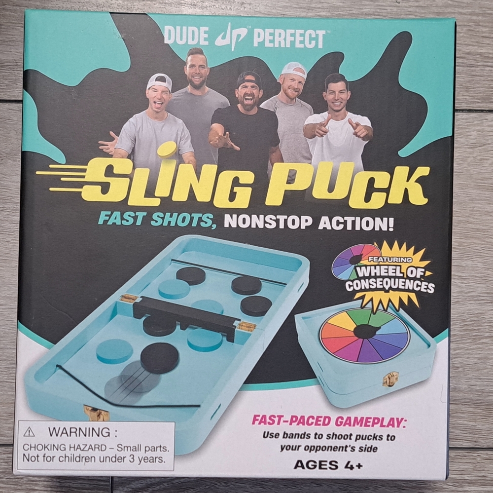 Brand New Dude Perfect Sling Puck Game